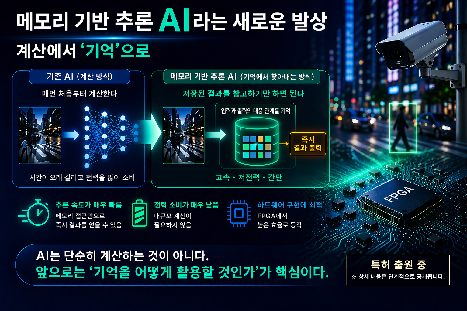 メモリ推論AIイメージ